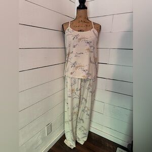 Floral Cream Sleepwear Set